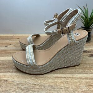 Bp Giana Platform Wedge Sandal sz 8.5